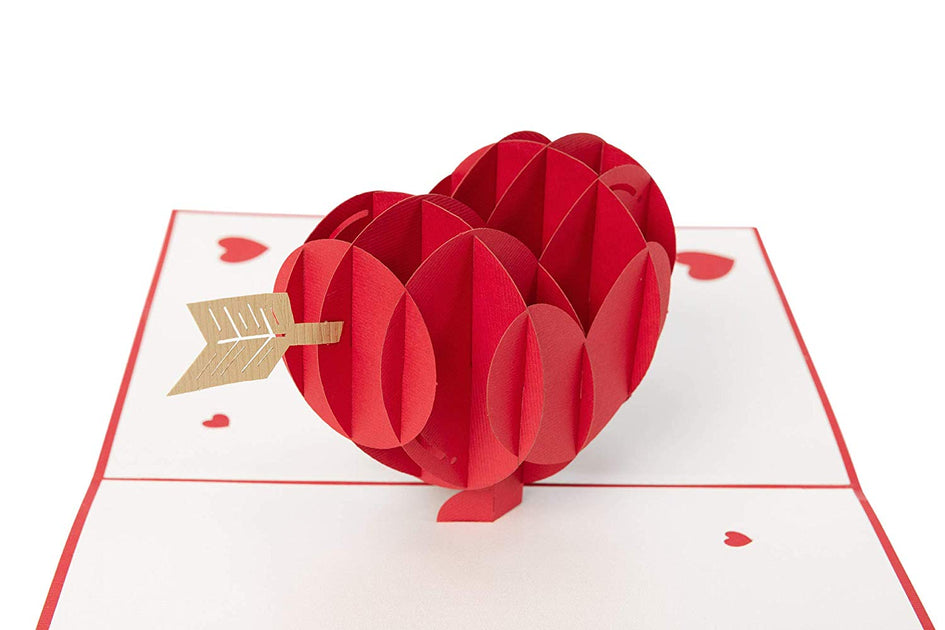 PopLife Cupid's Heart Pop Up Card