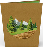 ATV Quad Bike Pop Up Card