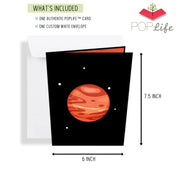 Astronaut on Mars Pop Up Card