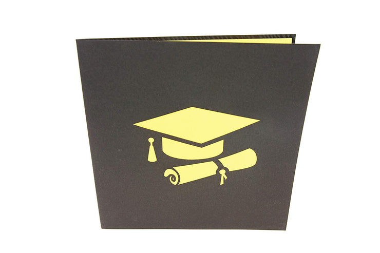 Aroma of Diploma: Funny Graduation Paper Card