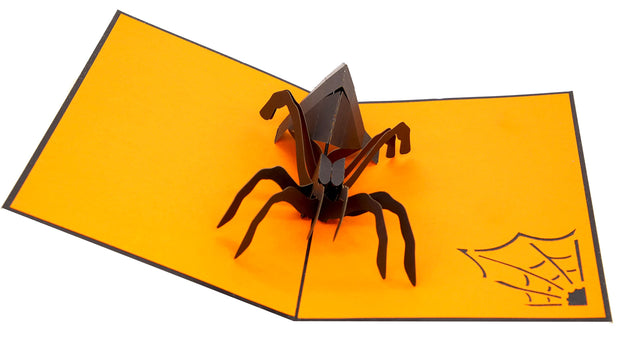 Spider Spooky Pop Up Card