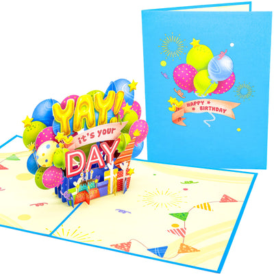 PopLife You're FIRE 3D Pop Up Card - Just Because, Father's Day,  Congratulations, Happy Birthday, New Job, Valentine's Day Card, Funny Card  for Him